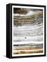 Gold Flow-Milli Villa-Framed Stretched Canvas