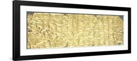 Gold Foil Embossed and Engraved Inscription in Etruscan Language-null-Framed Giclee Print