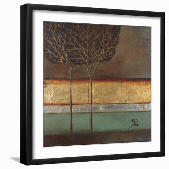 Gold Forest I-Patricia Pinto-Framed Premium Giclee Print