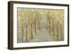 Gold Forest-Roberto Gonzalez-Framed Art Print