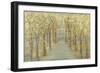 Gold Forest-Roberto Gonzalez-Framed Art Print