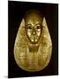 Gold Funerary Mask of Pharaoh Amenemope Fromtanis-null-Mounted Premium Giclee Print