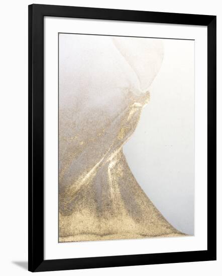 Gold Fusion VI-Julia Contacessi-Framed Art Print