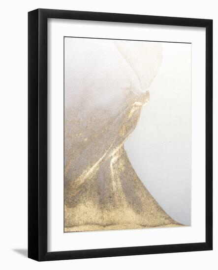 Gold Fusion VI-Julia Contacessi-Framed Art Print