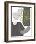 Gold Ginkgo I-Melissa Wang-Framed Art Print