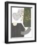 Gold Ginkgo I-Melissa Wang-Framed Art Print