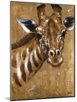 Gold Giraffe-Patricia Pinto-Mounted Art Print