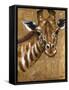 Gold Giraffe-Patricia Pinto-Framed Stretched Canvas