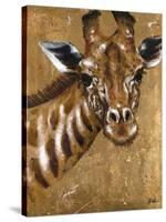 Gold Giraffe-Patricia Pinto-Stretched Canvas