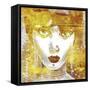 Gold Girl-Mindy Sommers-Framed Stretched Canvas