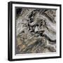 Gold Glimpse Marble-M. Mercado-Framed Art Print