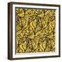 Gold Glitter Background-Olha Kostiuk-Framed Art Print