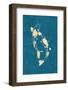 Gold Green Koi Fish-Sarah Manovski-Framed Photographic Print