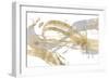 Gold & Grey I-Studio W-Framed Art Print