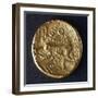 Gold Half Stater from Evreux Region, Depicting Galloping Horse, Verso-null-Framed Giclee Print