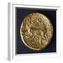 Gold Half Stater from Evreux Region, Depicting Galloping Horse, Verso-null-Framed Giclee Print