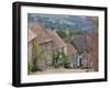 Gold Hill in June, Shaftesbury, Dorset, England, United Kingdom, Europe-Jean Brooks-Framed Photographic Print