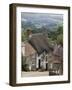 Gold Hill in June, Shaftesbury, Dorset, England, United Kingdom, Europe-Jean Brooks-Framed Photographic Print