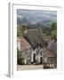 Gold Hill in June, Shaftesbury, Dorset, England, United Kingdom, Europe-Jean Brooks-Framed Photographic Print