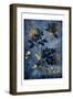 Gold Hint Floral-Jace Grey-Framed Art Print