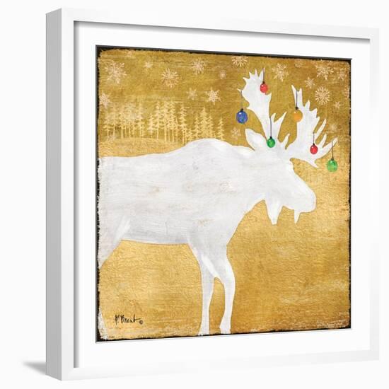 Gold Holiday IV-Paul Brent-Framed Premium Giclee Print