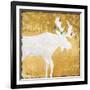 Gold Holiday IV-Paul Brent-Framed Art Print