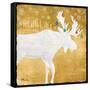 Gold Holiday IV-Paul Brent-Framed Stretched Canvas