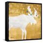 Gold Holiday IV-Paul Brent-Framed Stretched Canvas