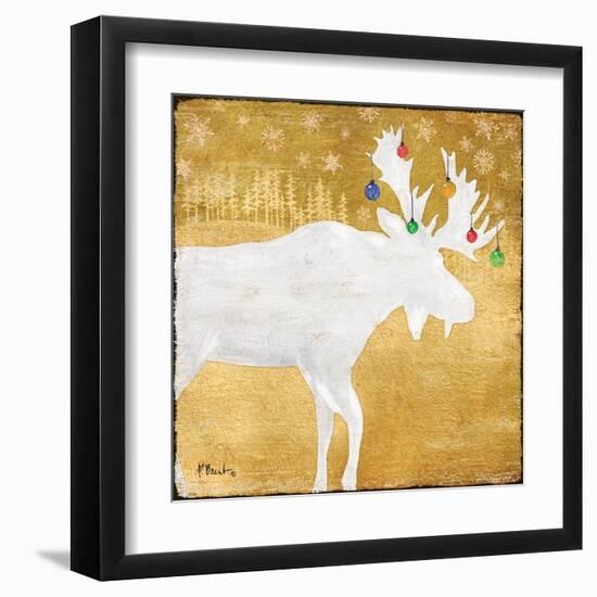 Gold Holiday IV-Paul Brent-Framed Art Print