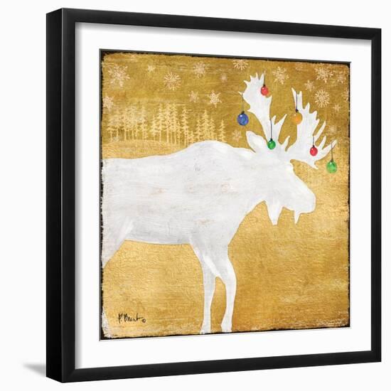 Gold Holiday IV-Paul Brent-Framed Art Print