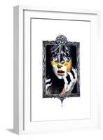 Gold II-Minjae-Framed Giclee Print