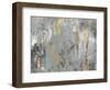 Gold Ikat-null-Framed Art Print