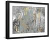 Gold Ikat-null-Framed Art Print