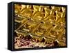 Gold Ingots, Frankfurt, Germany, Europe-Hans Peter Merten-Framed Stretched Canvas