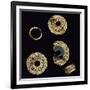 Gold Jewelry Originating from Ecuador-null-Framed Giclee Print