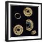 Gold Jewelry Originating from Ecuador-null-Framed Premium Giclee Print