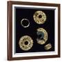 Gold Jewelry Originating from Ecuador-null-Framed Giclee Print