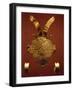 Gold-Leaf Breastplate Embossed and Hammered, Originating from Calima-null-Framed Giclee Print