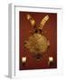 Gold-Leaf Breastplate Embossed and Hammered, Originating from Calima-null-Framed Giclee Print