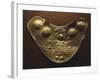 Gold-Leaf Breastplate Showing Anthropomorphic Figures and Two Heraldic Animals-null-Framed Giclee Print