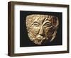 Gold Leaf Funerary Mask Originating from Pimampiro in Sierra-null-Framed Premium Giclee Print