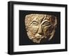 Gold Leaf Funerary Mask Originating from Pimampiro in Sierra-null-Framed Premium Giclee Print