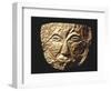 Gold Leaf Funerary Mask Originating from Pimampiro in Sierra-null-Framed Premium Giclee Print