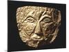 Gold Leaf Funerary Mask Originating from Pimampiro in Sierra-null-Mounted Giclee Print