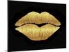 Gold Leaf Kiss-Tina Lavoie-Mounted Giclee Print