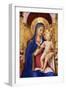 Gold Leaf Painting of Madonna and Baby-S. Vannini-Framed Giclee Print