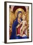 Gold Leaf Painting of Madonna and Baby-S. Vannini-Framed Giclee Print