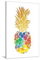 Gold Leaf Pineapple Mate-OnRei-Stretched Canvas