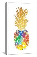 Gold Leaf Pineapple Mate-OnRei-Stretched Canvas