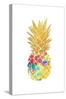 Gold Leaf Pineapple-OnRei-Stretched Canvas